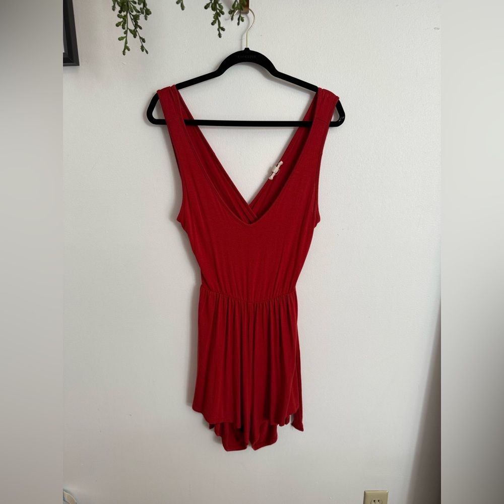 Open-back Romper